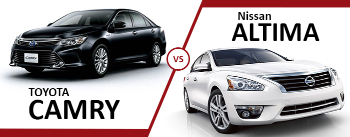 Compare nissan altima to toyota camry Compare nissan altima to toyota camry